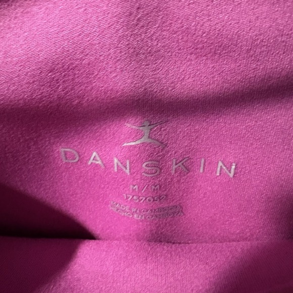 Danskin Women's Yoga Pants High Waisted Active Leggings, Meadow Mauve, M - Picture 3 of 4